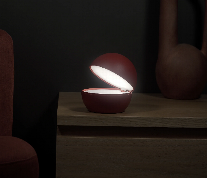 Goodnight Cordless Lamp Red by Elant - Zoom Image 4