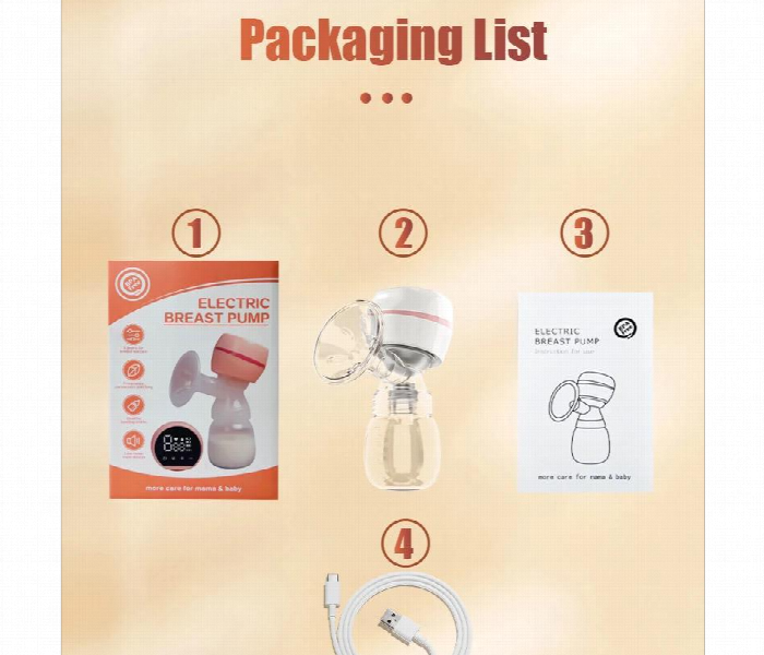 Electric Breast Pump Portable Feeding Aid - Zoom Image 2