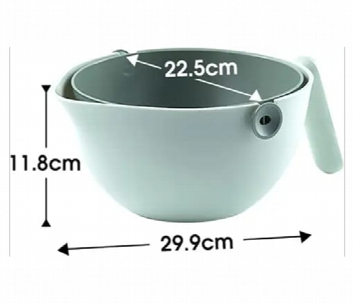 Multipurpose Washing Bowl with Strainer - Zoom Image 4