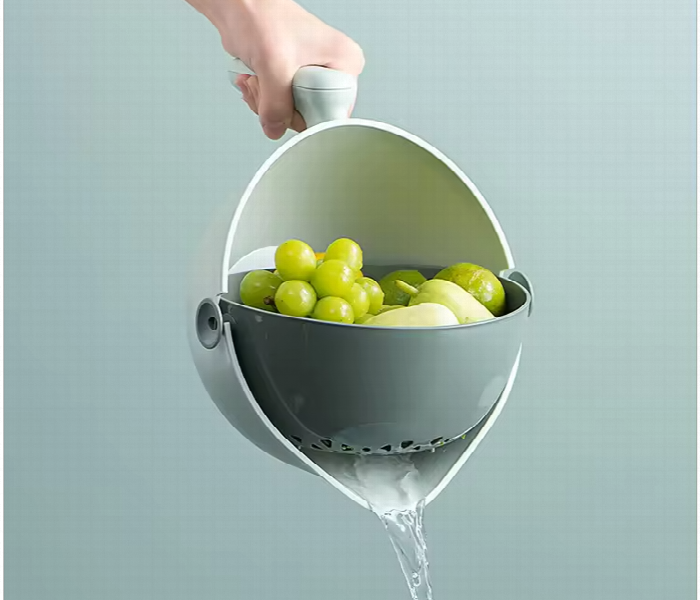 Multipurpose Washing Bowl with Strainer - Zoom Image 1