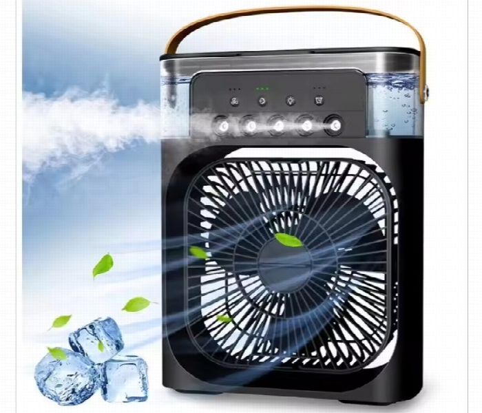 Portable Spray Mist Cooler Handheld Fan - Zoom Image 3