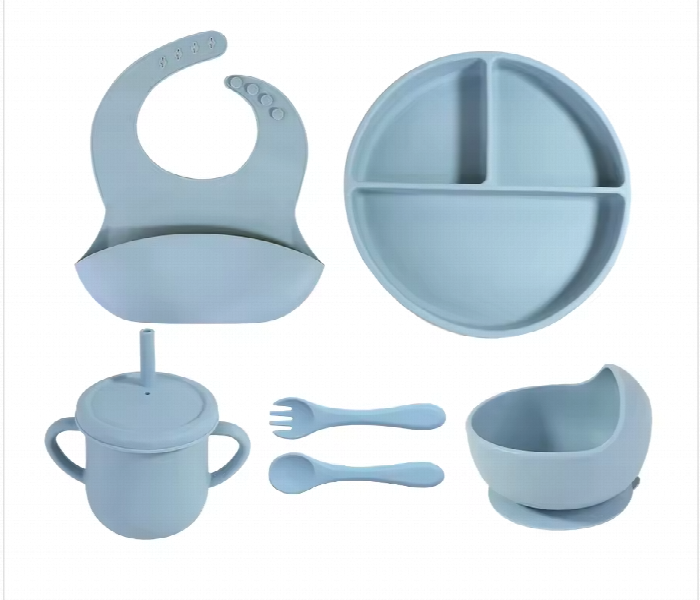 Baby Dining Set Silicone Feeding Kit - Zoom Image 2