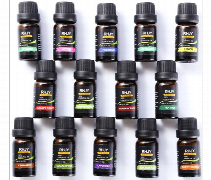 Essential Oil Set 14 Bottles Aromatherapy - Zoom Image 2