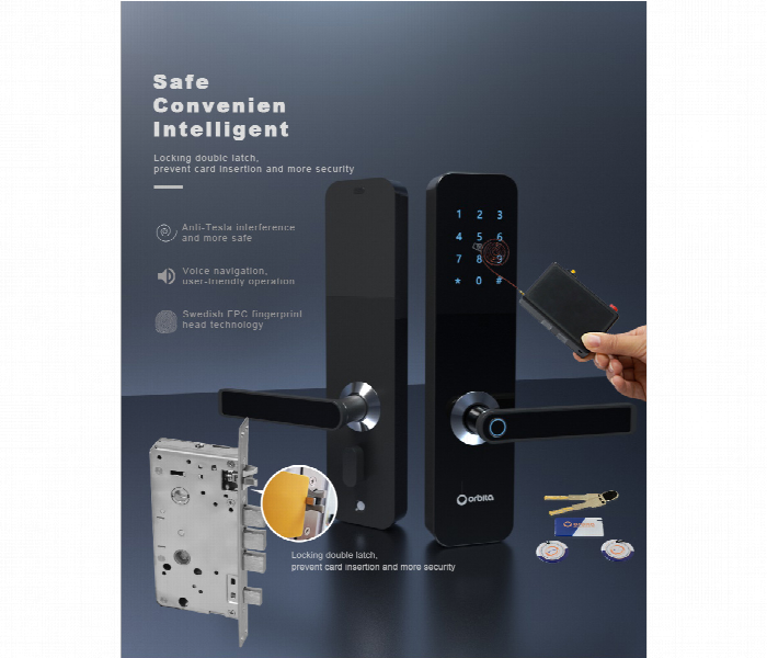 P7021 Smart Bluetooth WIFI Fingerprint Door Lock - Zoom Image 4