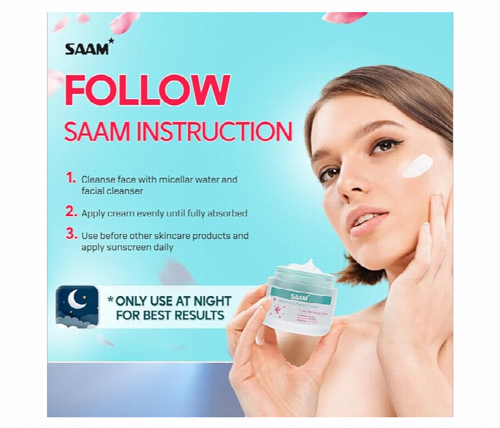 SAAM Renewal Face Cream Melasma Freckles  Age Spots  50g - Zoom Image 3