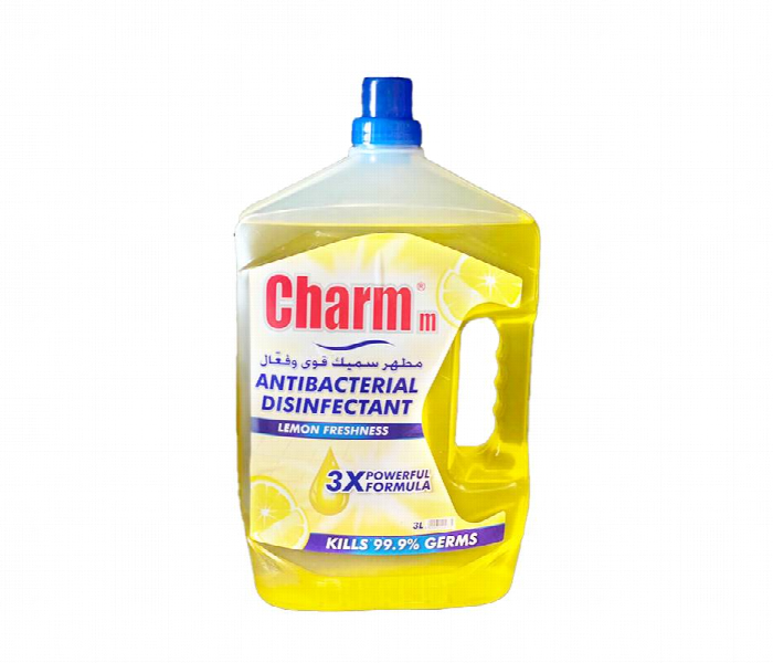 Charm Antibacterial Disinfectant Liquid Rose 3 Liters  Carosedisinf3L - Zoom Image