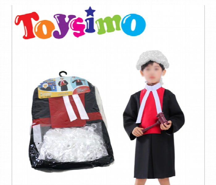 Large Judge Costume Refined And Authoritative Outfit - Zoom Image