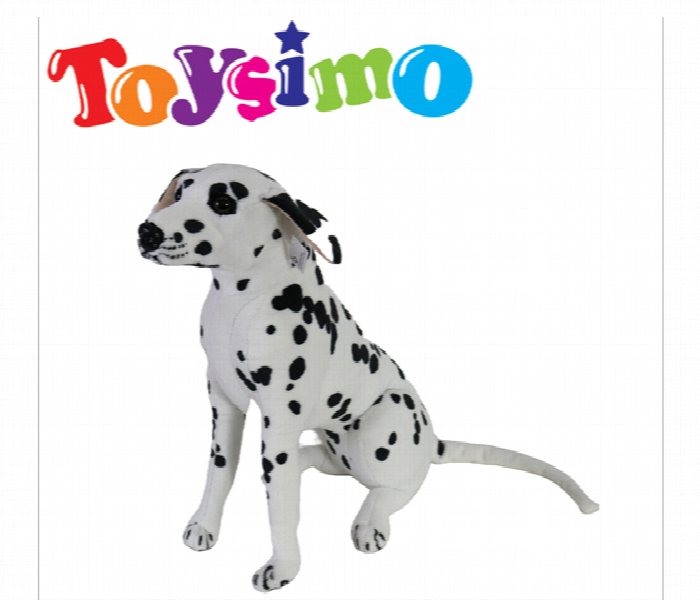 55Cm Soft Dalmatian Dog Cuddly And Charming Companion For Kids - Zoom Image