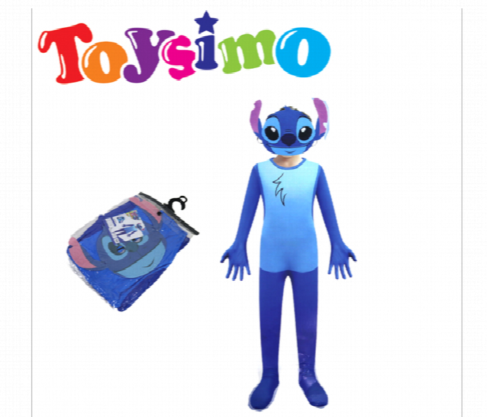 Stitch Costume Large  Designed For Both Boys And Girls - Zoom Image
