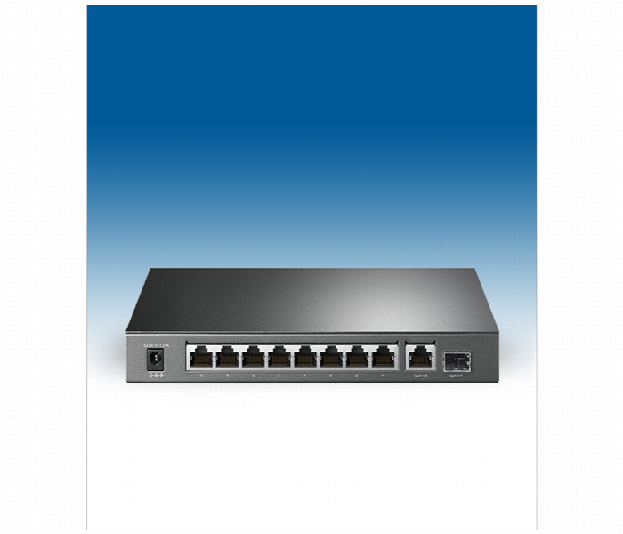 Tp Link Tl 10 Port Gigabit Desktop Switch With 8 Port Poe Sg1210P - Zoom Image 1