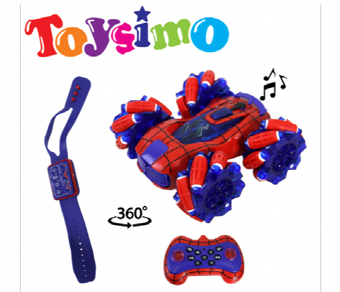 Spiderman 2.4Ghz Stunt Car Endless Fun This Car Features - Zoom Image
