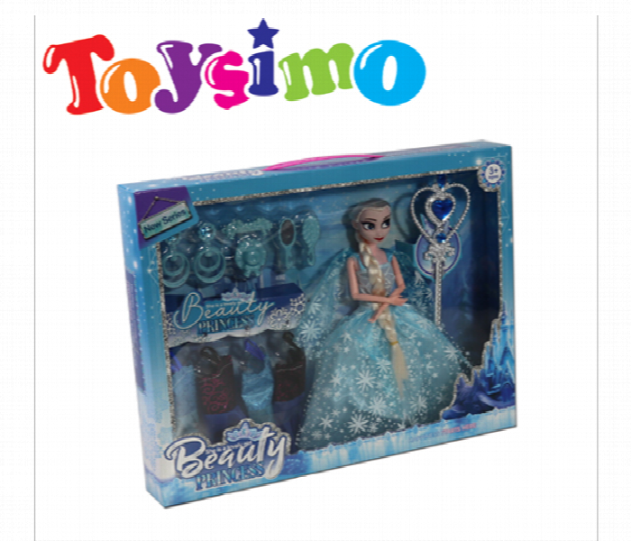 28Cm Frozen Beauty Doll Set Enchanting Beauty Doll Set - Zoom Image
