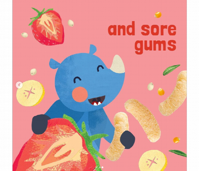 Slurrp Farm Teething Millet Puffs  Strawberry Flavour 15G - Zoom Image 5
