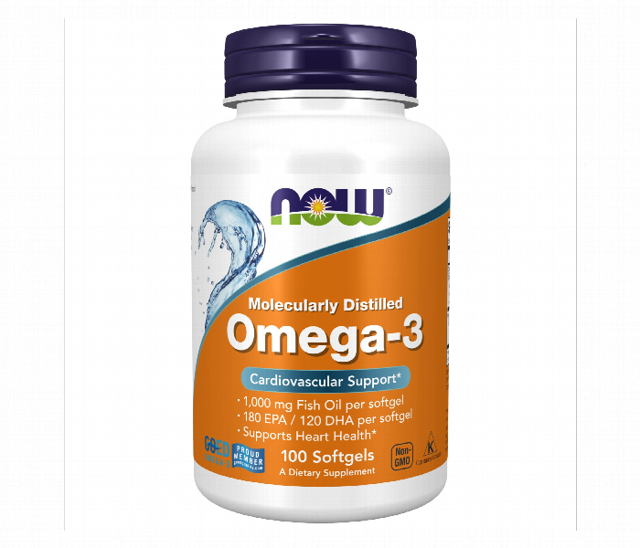 Now Omega3 100Softgels 1000 Mg - Zoom Image