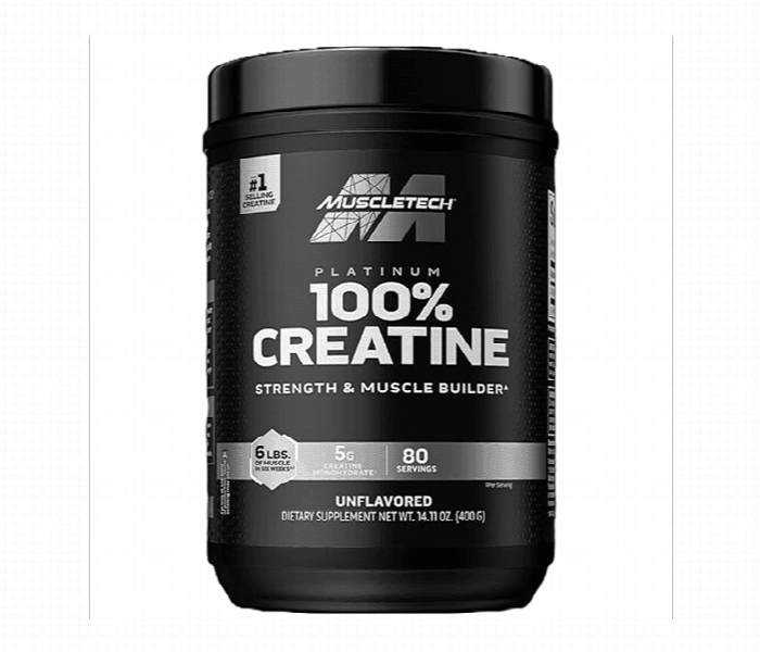 Muscletech Platinum Creatine Unflavored 400 Gm - Zoom Image