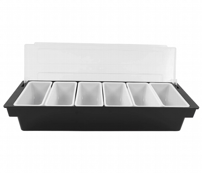 6 Compartment Trays Detachable Topping - Zoom Image 1