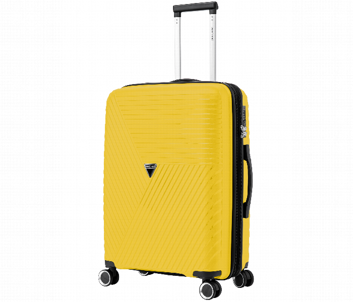 Para John 3 Pcs 8 Wheels Pp Luggage Yellow - Zoom Image 2