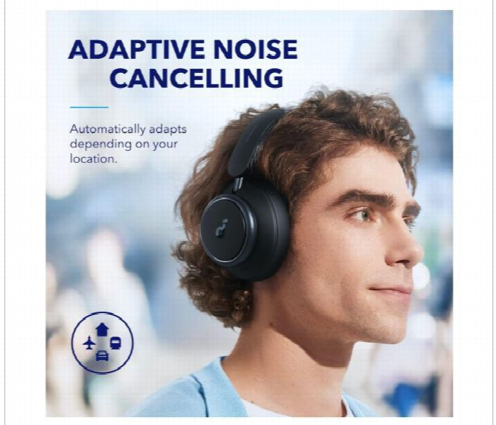 Anker Soundcore Space Q45 Wireless Headset A3040011 . Black - Zoom Image 3