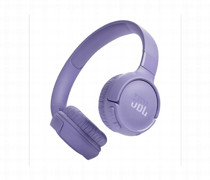 Jbl Tune 520 Bt Wireless On Ear Headphones Purple - Zoom Image 1