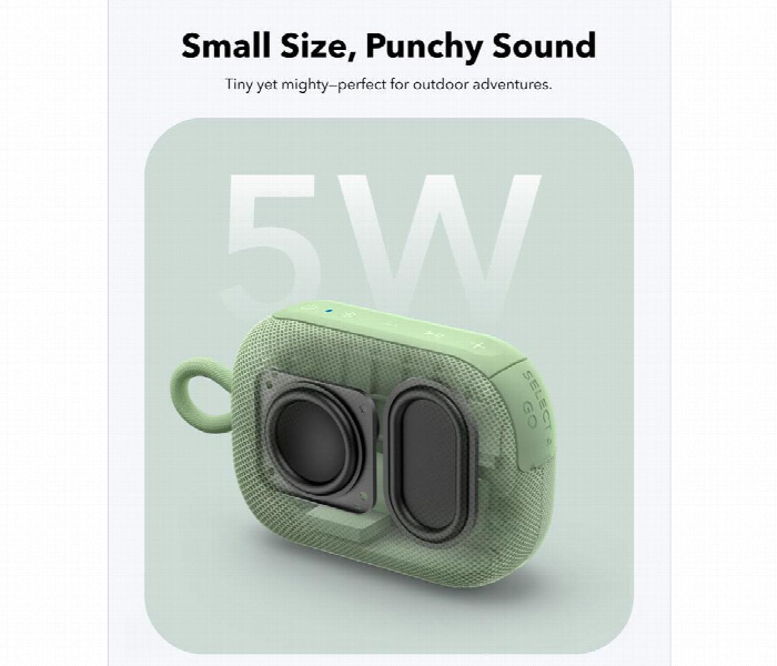 Anker Soundcore Select 4 Go Bluetooth Speaker . Green - Zoom Image 3