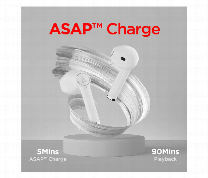 Boat Airdopes 131 Wireless Earbuds . White - Zoom Image 4