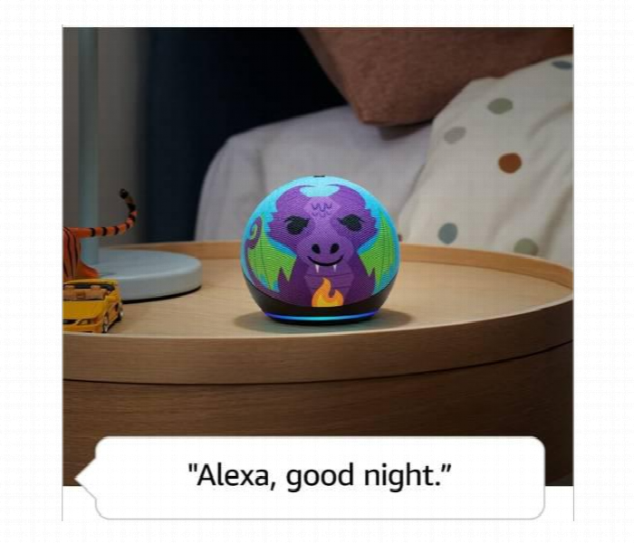 Amazon Echo Dot Kids 5Th Generation Smart Speaker . Dragon - Zoom Image 3