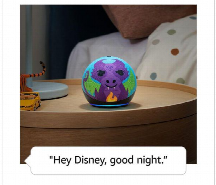 Amazon Echo Dot Kids 5Th Generation Smart Speaker . Dragon - Zoom Image 4