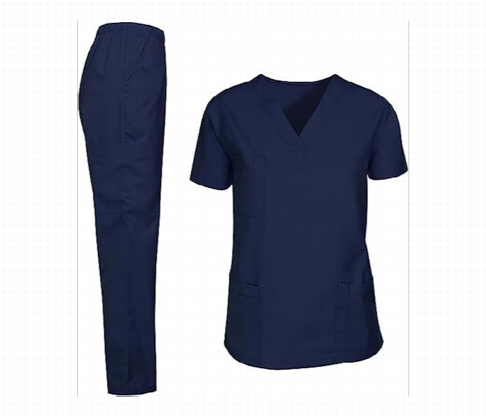 Housemaid Uniform Navy Blue Small Size - Zoom Image