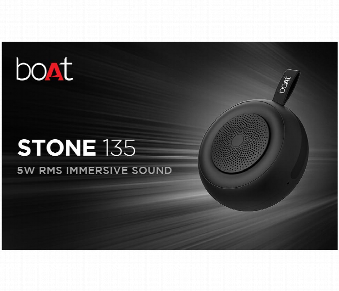 Boat Stone 135 Bluetooth Speaker . Black - Zoom Image 2