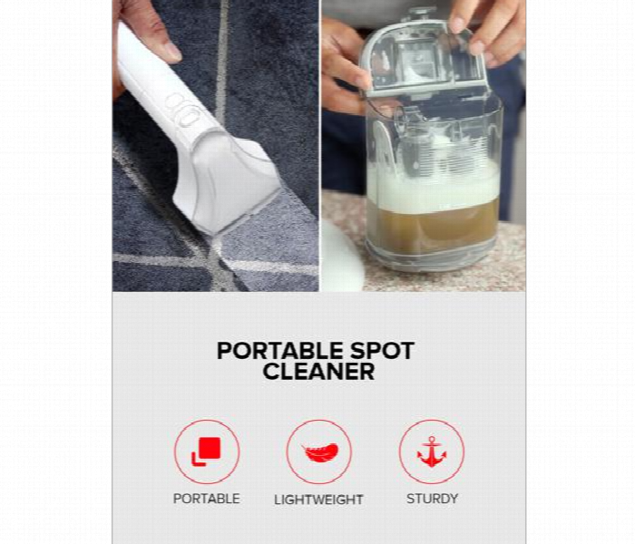 Geepas 400 W Portable Spot Cleaner Gsc19051 Dual Tank Design - Zoom Image 4