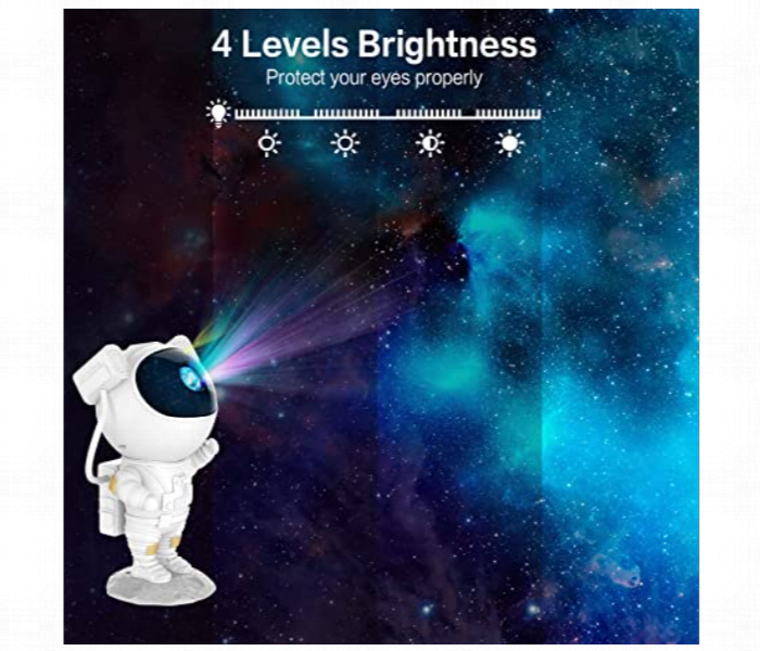 Astronaut Galaxy Star Projector Led Night Lamp - Zoom Image 4