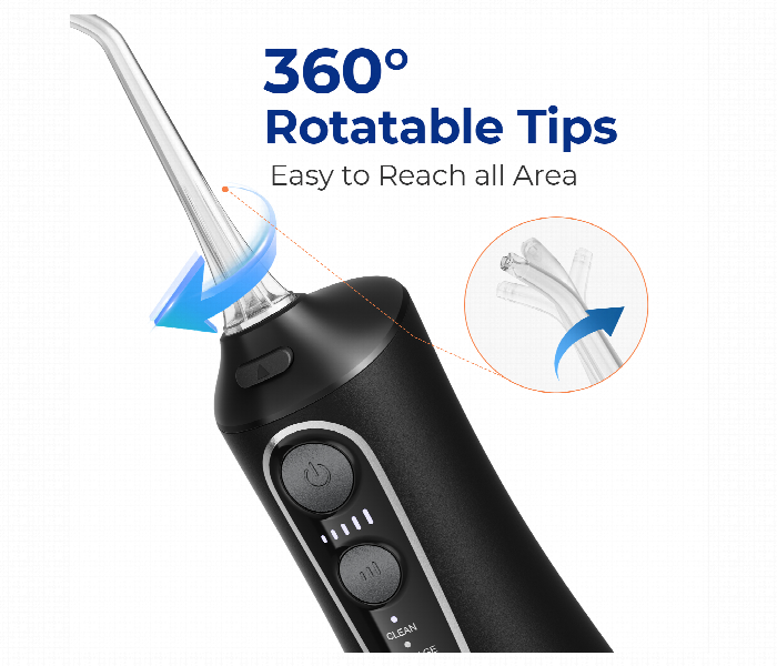 Bitvae C6 Water Flosser Oral Irrigator Black - Zoom Image 5
