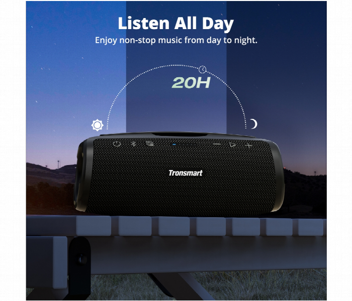 Tronsmart Mirtune S100  50W Portable Outdoor Speaker Black - Zoom Image 2