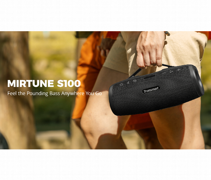 Tronsmart Mirtune S100  50W Portable Outdoor Speaker Black - Zoom Image 3