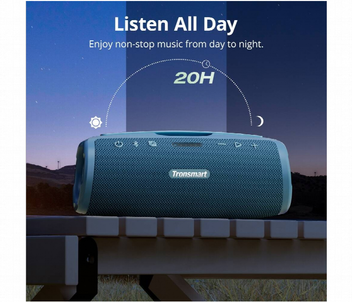 Tronsmart Mirtune S100  50W Portable Outdoor Speaker Blue - Zoom Image 5