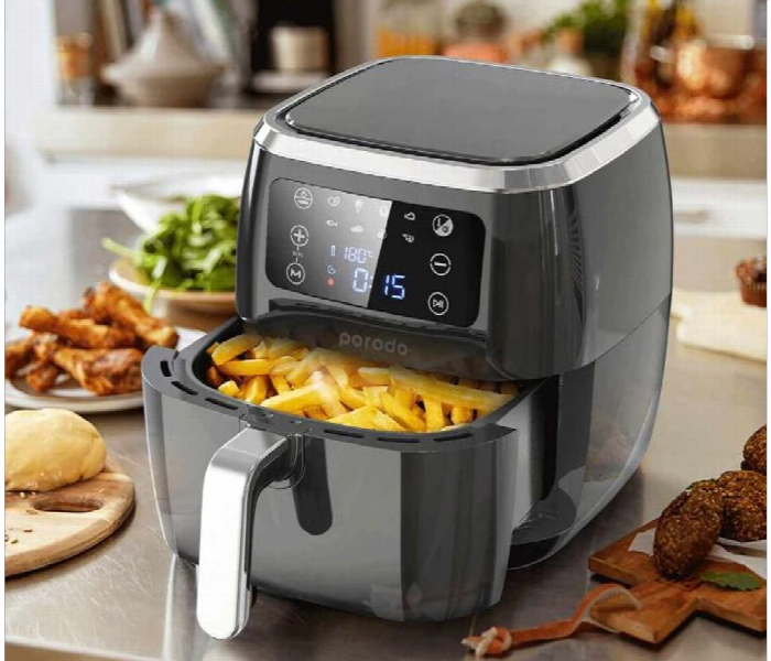 Porodo Lifestyle Smart Air Fryer With App Control 6L - Zoom Image 3