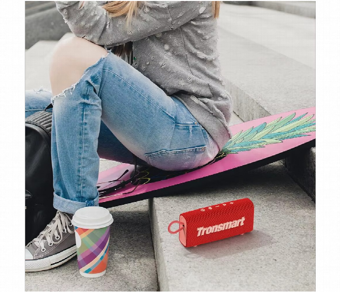 Tronsmart Trip 10W Bluetooth Portable Speaker Red - Zoom Image 3
