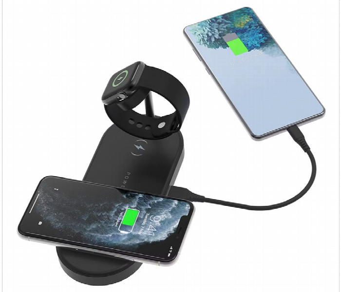 Powerology 4 In 1 Wireless Charging Dock - Zoom Image 2