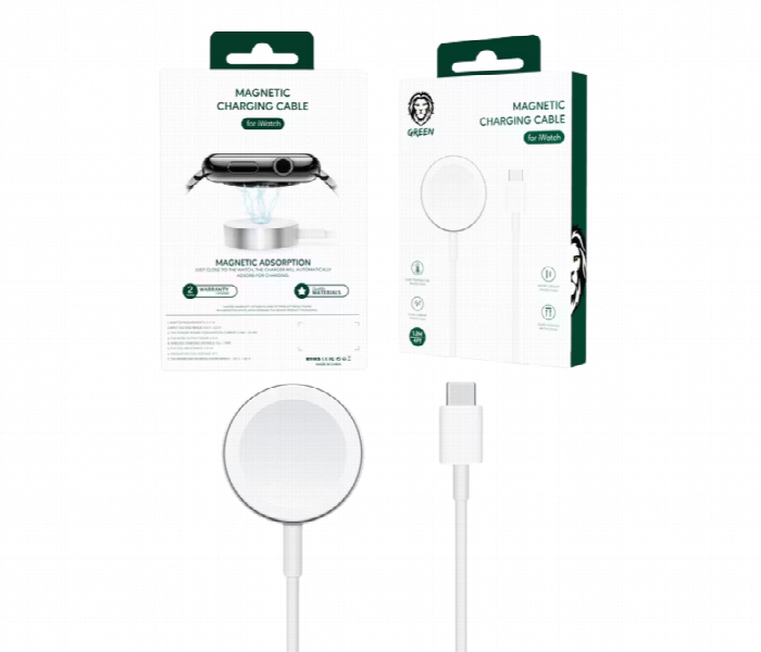 Green Lion Magnetic Charging Cable For Apple Watch - Zoom Image 3
