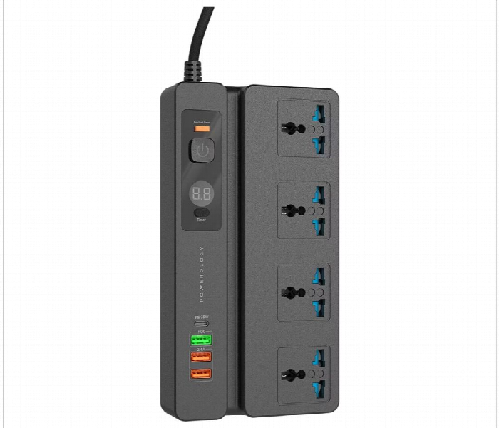 Powerology Multiport Socket With Phone Stand - Zoom Image 2