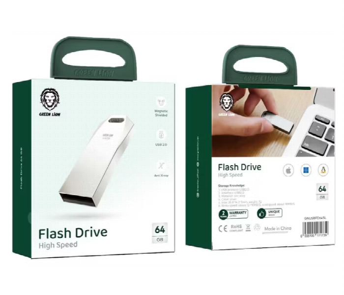 Green Lion High Speed Flash Drive  64Gb - Zoom Image 3