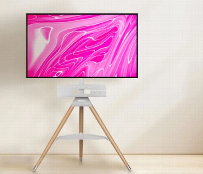 Porodo Wooden Tripod Tv Stand With 35Kgs - Zoom Image 2