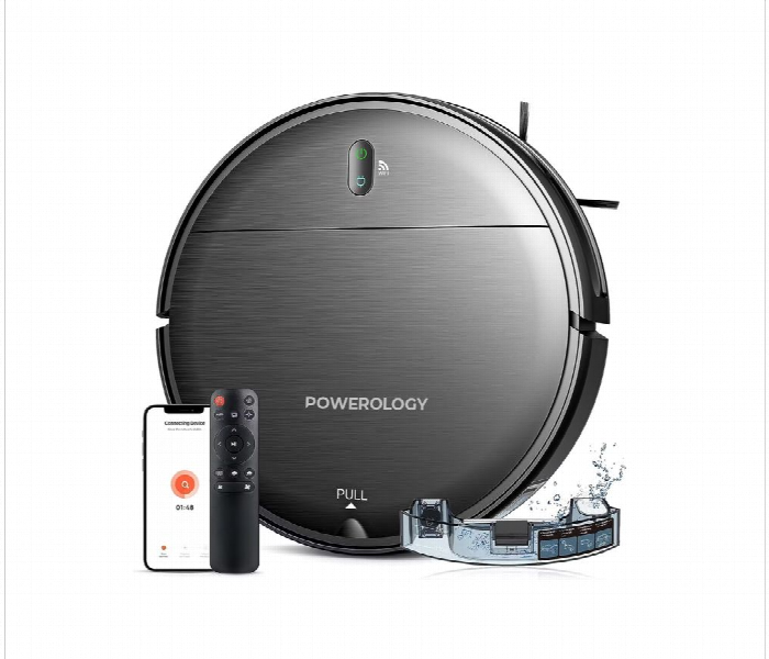 Powerology Smart Robovac Vacuum And Mop - Zoom Image 1