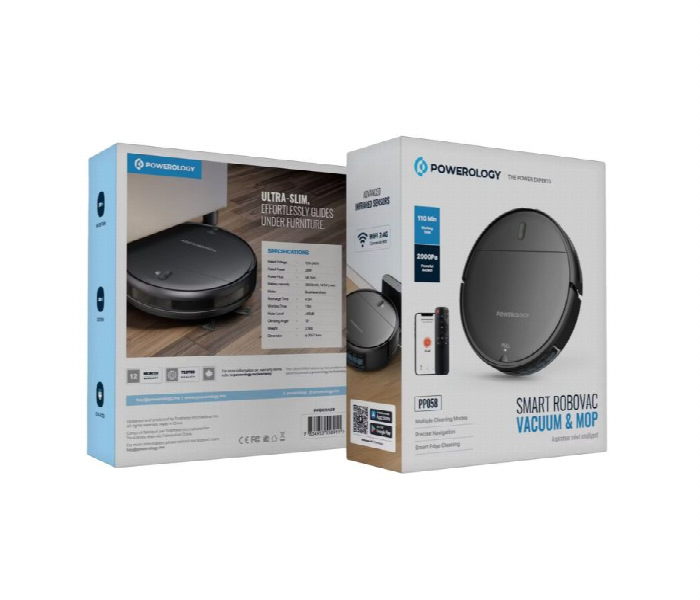 Powerology Smart Robovac Vacuum And Mop - Zoom Image 3