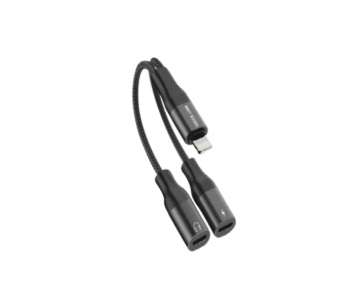 Green Lion 2 In 1 Audio And Charge Lightning Adapter - Zoom Image 2