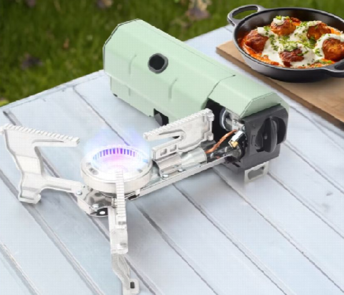 Porodo Lifestyle Camping Mini Single Burner Gas Stove 2600W - Zoom Image 4