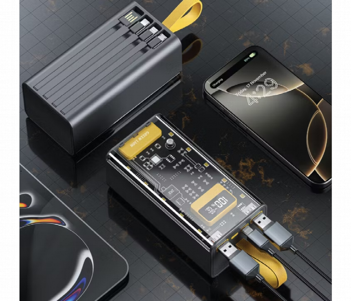 Green Lion Transparent Power Bank - Zoom Image 2