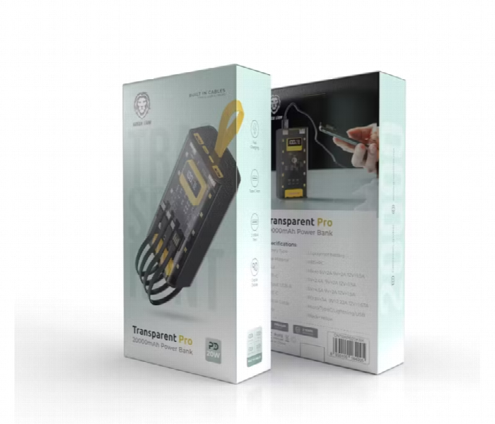 Green Lion Transparent Power Bank - Zoom Image 3