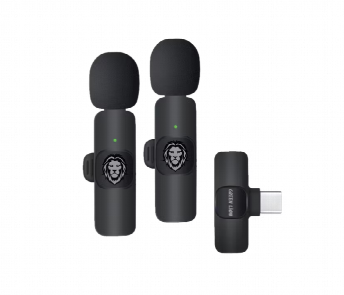 Green Lion 3 In 1 Wireless Microphone - Zoom Image 1