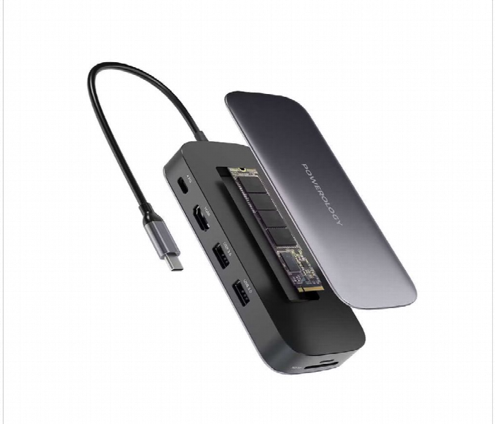 Powerology 256Gb Usb C Hub And Ssd Drive - Zoom Image 2